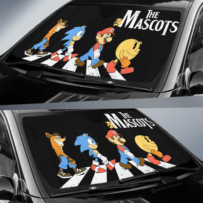 The Mascots Crosswalk Car Sunshade Custom Car Accessories