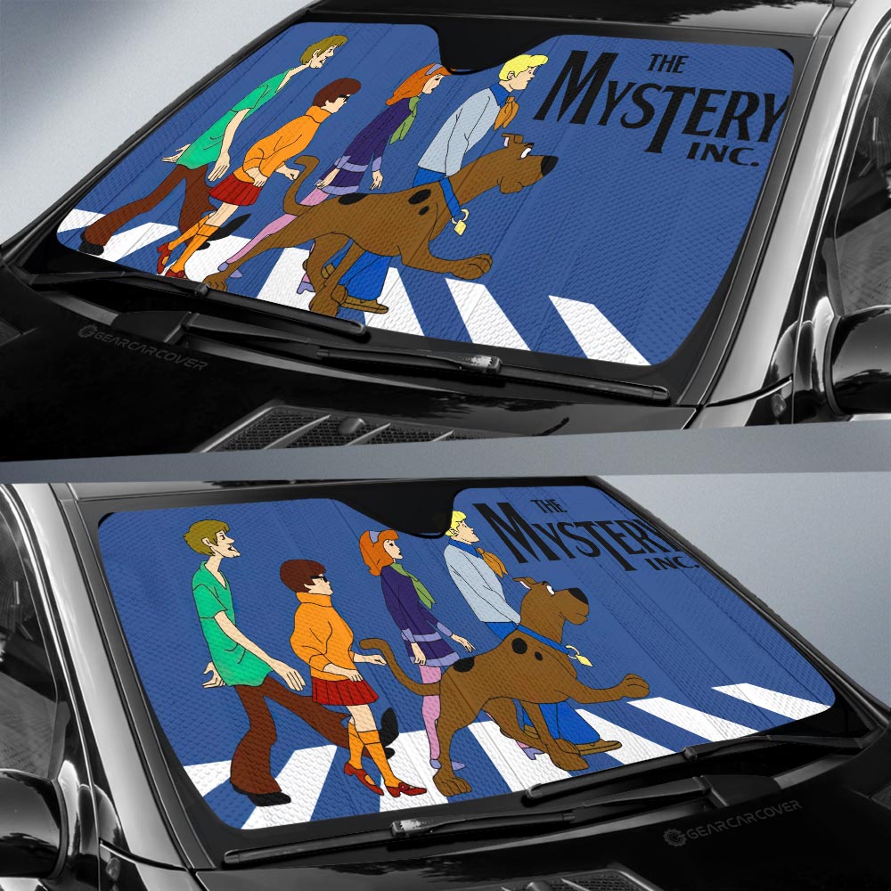 The Mystery Inc Crosswalk Car Sunshade Custom Car Accessories
