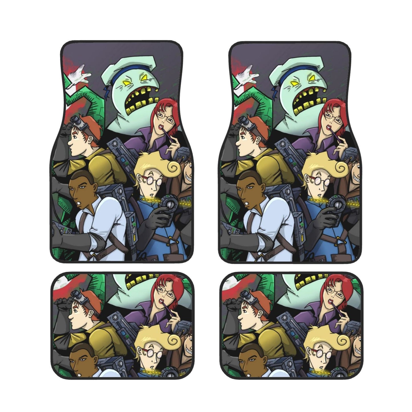 Ghostbusters Car Floor Mats The Real Ghostbusters Cartoon Character Car Mats