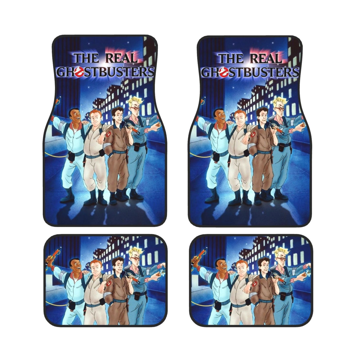 Ghostbusters Car Floor Mats The Real Ghostbusters Poster Characters Car Mats