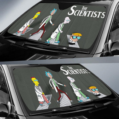 The Scientists Crosswalk Car Sunshade Custom Car Accessories