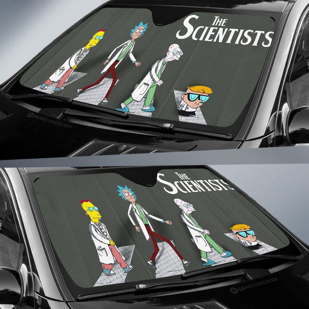 The Scientists Crosswalk Car Sunshade Custom Car Accessories