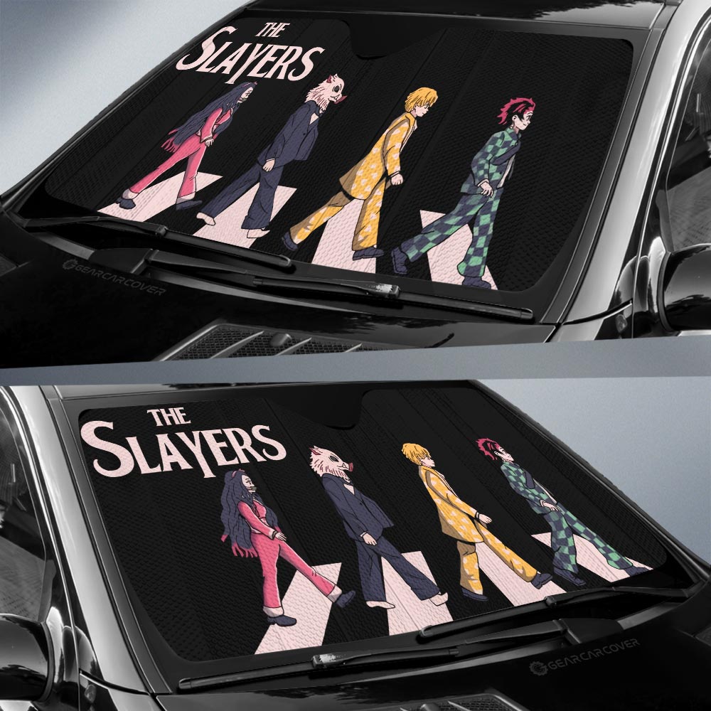 The Slayers Crosswalk Car Sunshade Custom Car Accessories