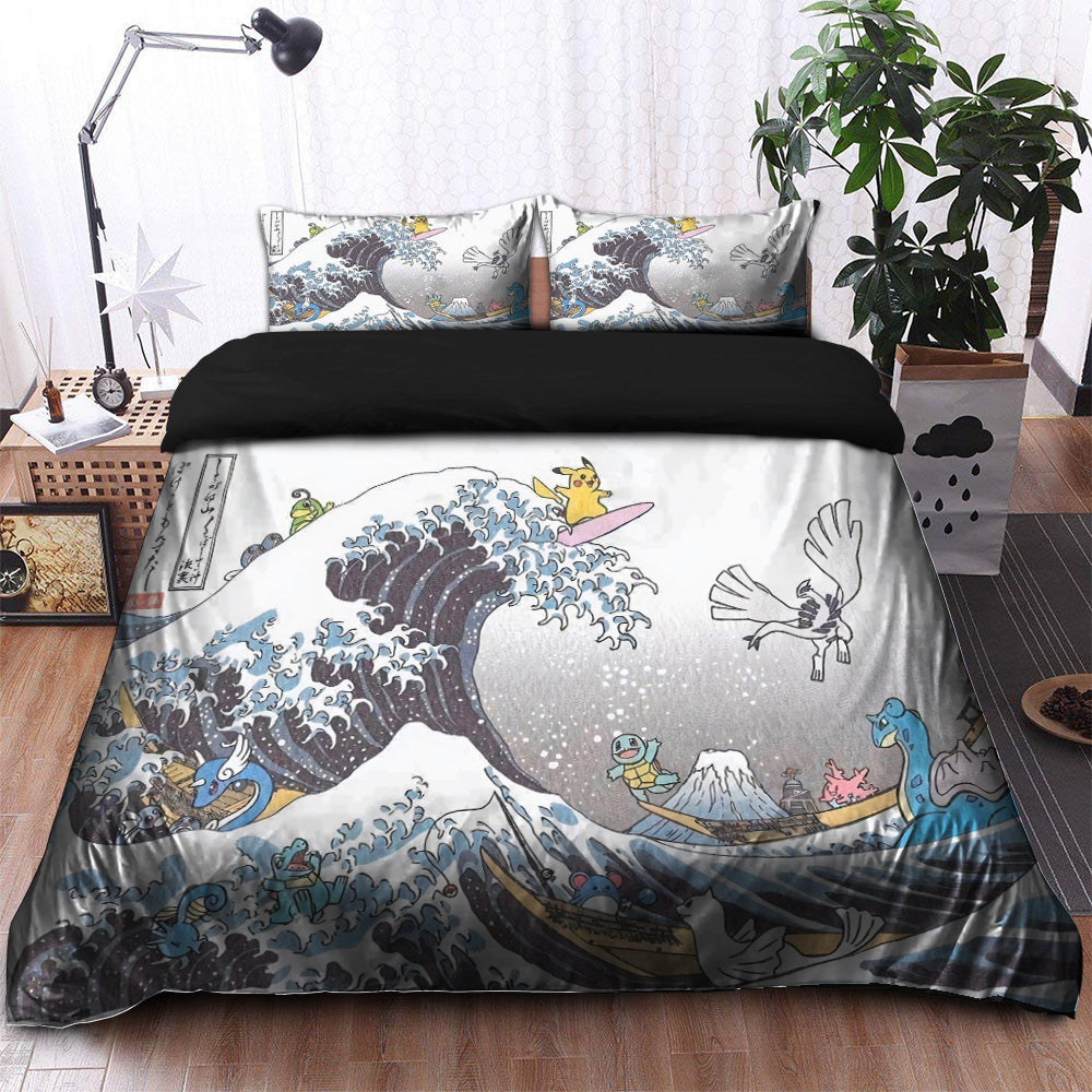 The Great Wave Bedding Set