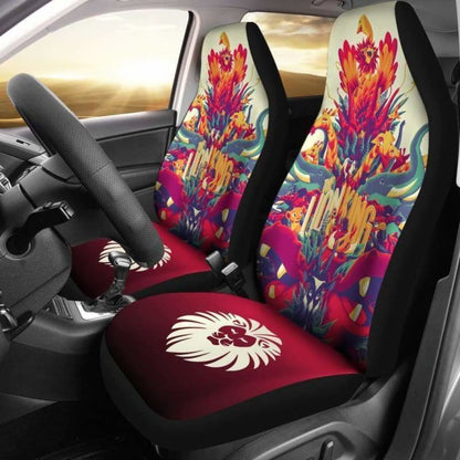 LK Car Seat Covers The LK Art Graphic Seat Covers Colorful