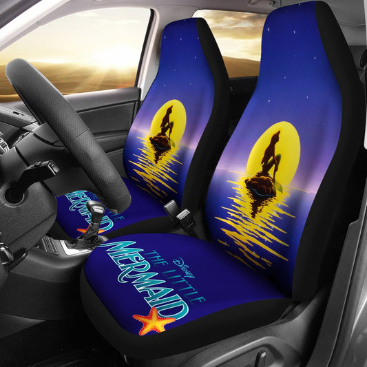 Little Mermaid Car Seat Covers DN The Little Mermaid Moonlight Seat Covers Blue