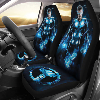 Thor Car Seat Covers MV Thor With Stormbreaker Seat Covers Black Blue