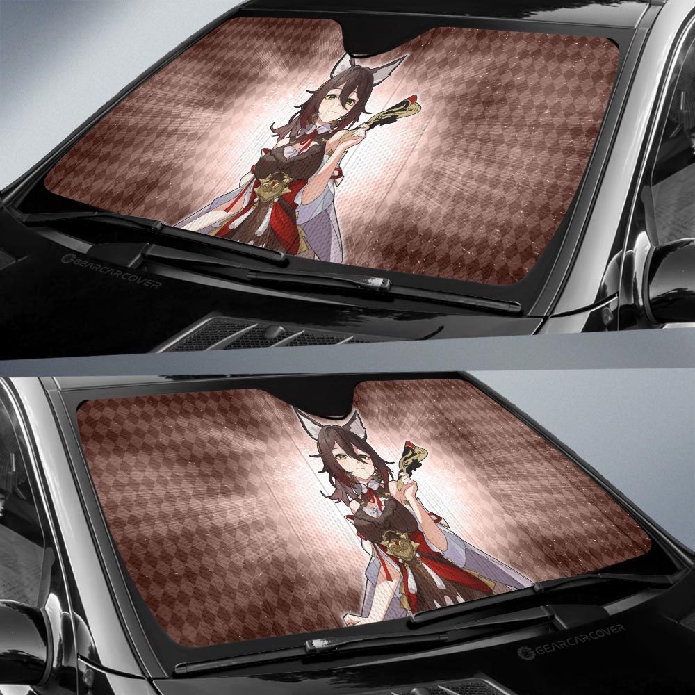 Tingyun Car Sunshade Custom Honkai Star Rail Car Accessories