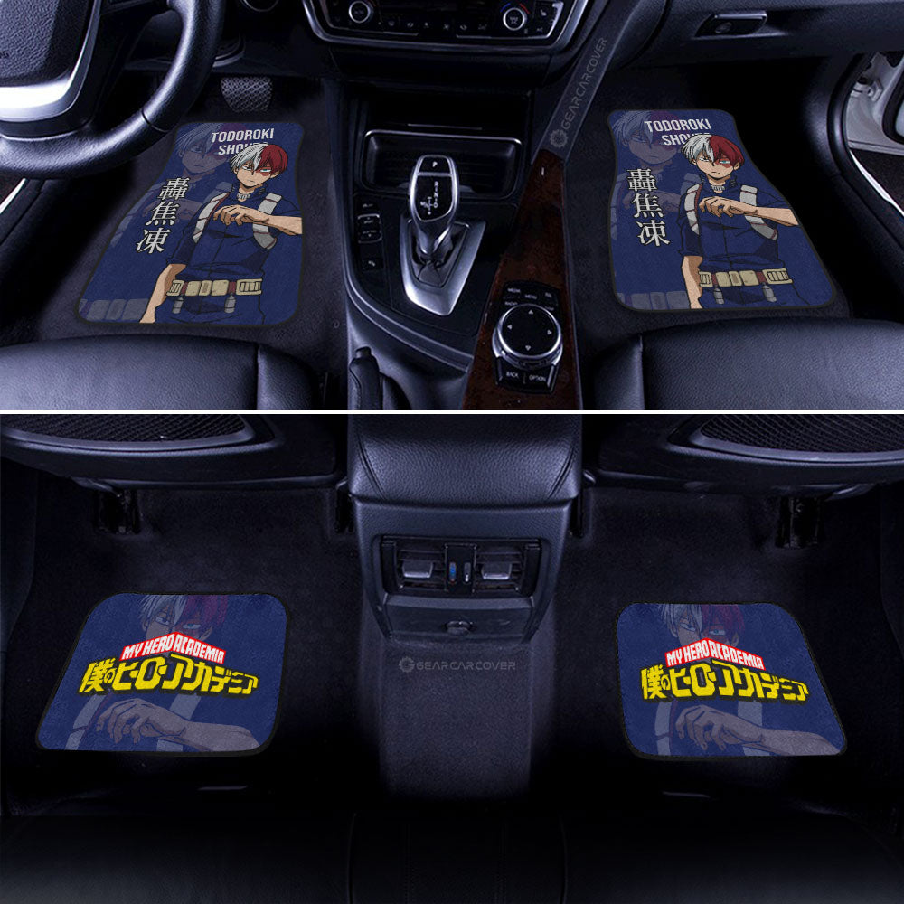 My Hero Academia Car Mats Todoroki Shouto Car Floor Mats