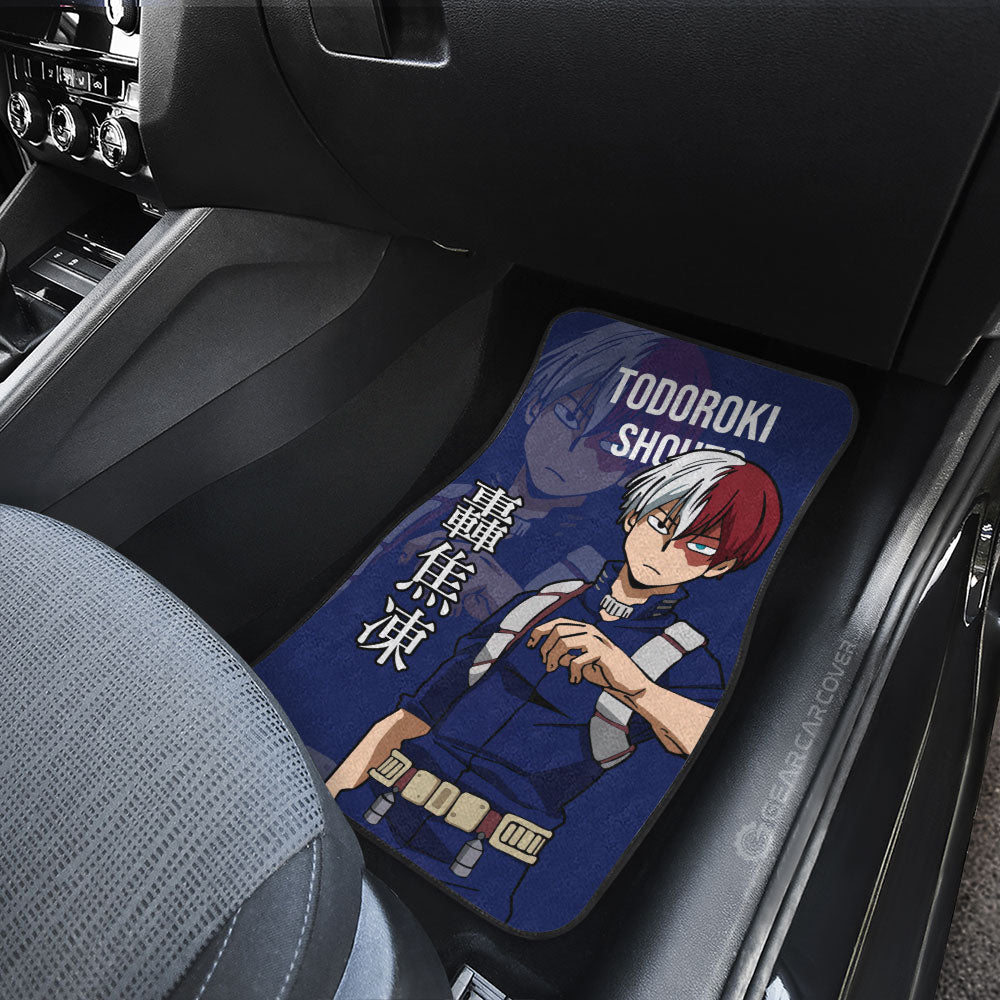 My Hero Academia Car Mats Todoroki Shouto Car Floor Mats