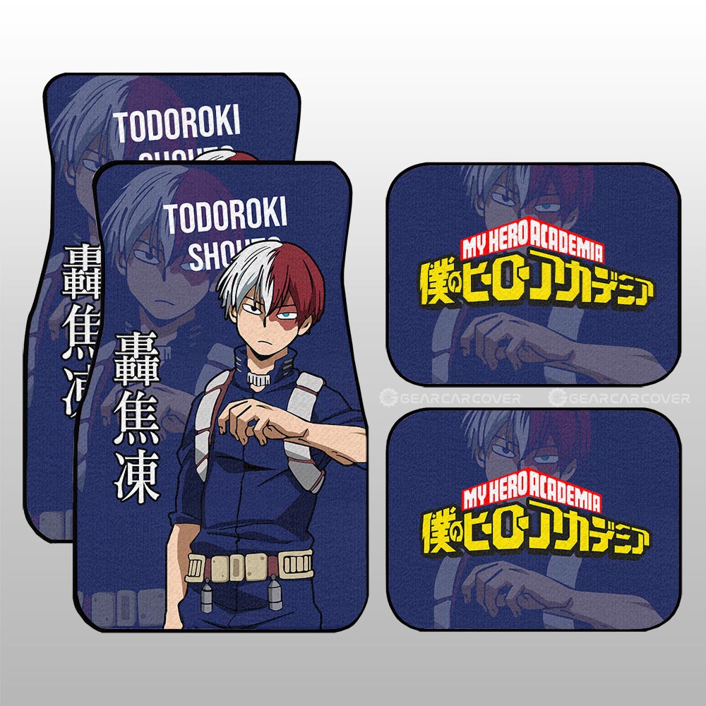 My Hero Academia Car Mats Todoroki Shouto Car Floor Mats