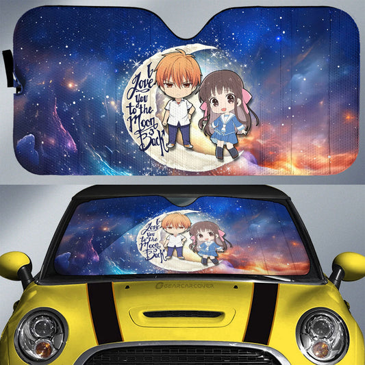 Tohru And Kyo Car Sunshade Custom Car Accessories
