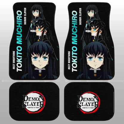 Demon Slayer Car Mats Tokitou Muichirou Car Floor Mats Demon Slayer Car Floor Mats