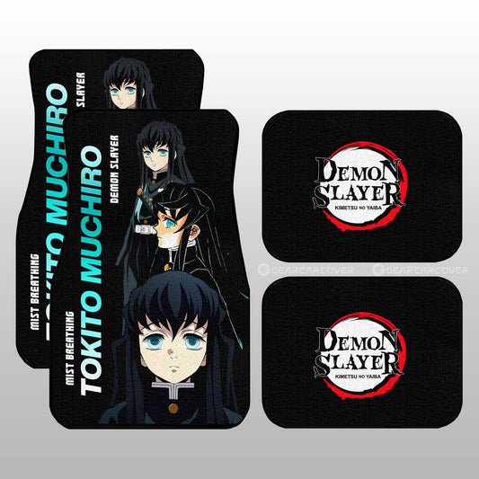 Demon Slayer Car Mats Tokitou Muichirou Car Floor Mats Demon Slayer Car Floor Mats