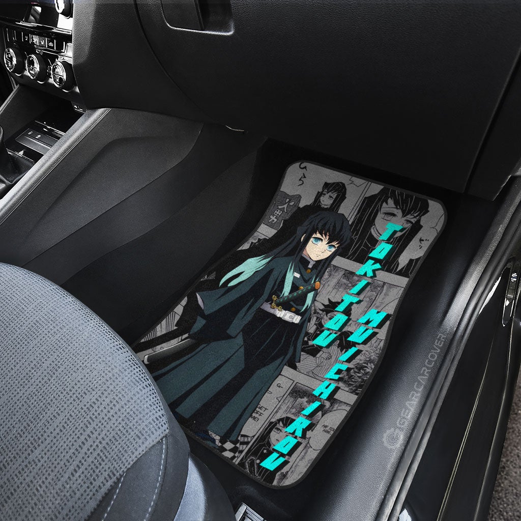 Demon Slayer Car Mats Tokitou Muichirou Car Floor Mats Mix Mangas Floor Mats