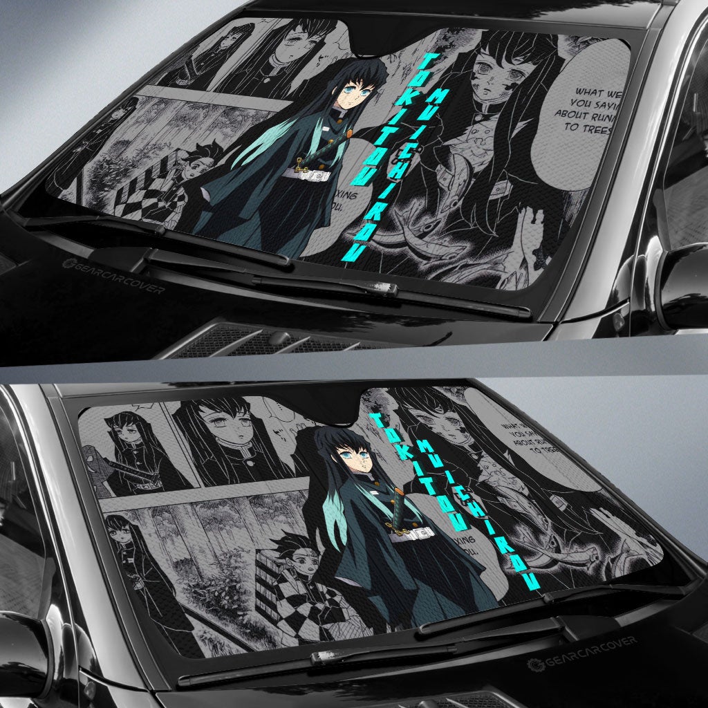 Tokitou Muichirou Car Sunshade Custom Mix Mangas