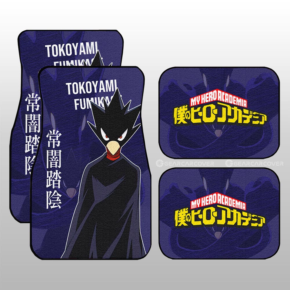 My Hero Academia Car Mats Tokoyami Fumikage Car Floor Mats