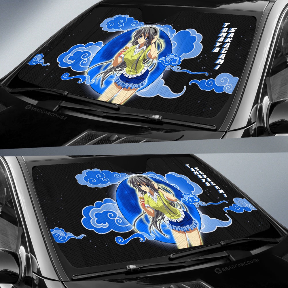 Tomoyo Sakagami Car Sunshade Custom Car Accessories