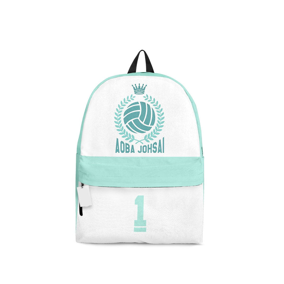 Haikyuu Backpack Toru Oikawa Number Aoba Joshai Symbol Backpacks Blue White