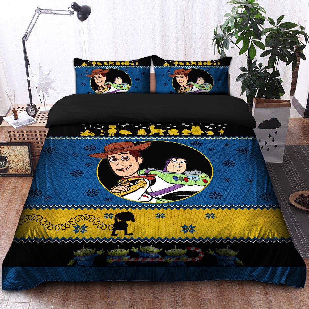Toy Story Christmas Bedding Set