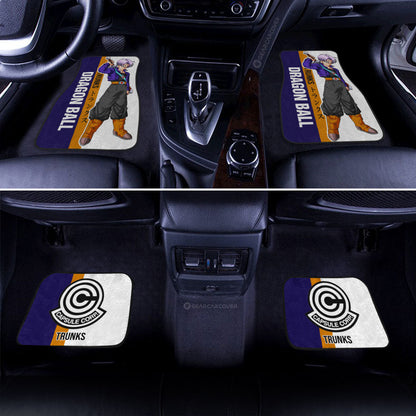 Dragon Ball Car Mats Trunks Car Floor Mats Car For Fans Car Floor Mats