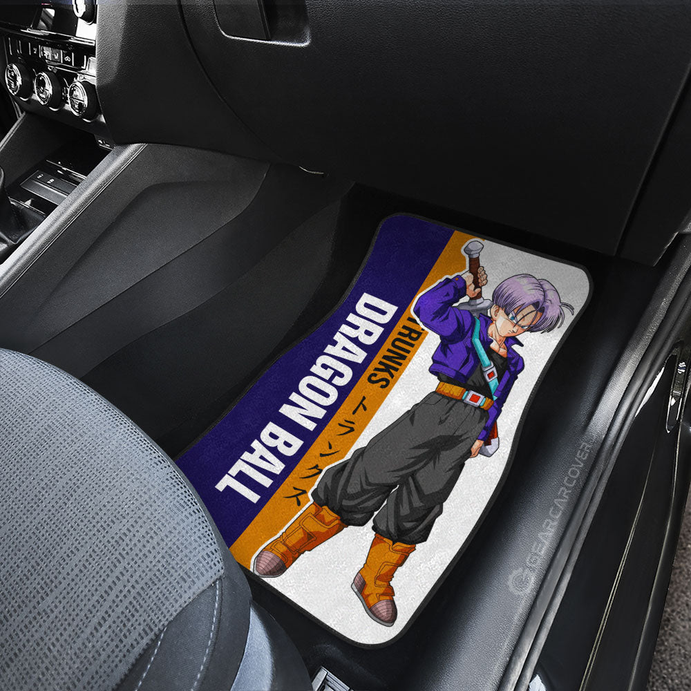 Dragon Ball Car Mats Trunks Car Floor Mats Car For Fans Car Floor Mats