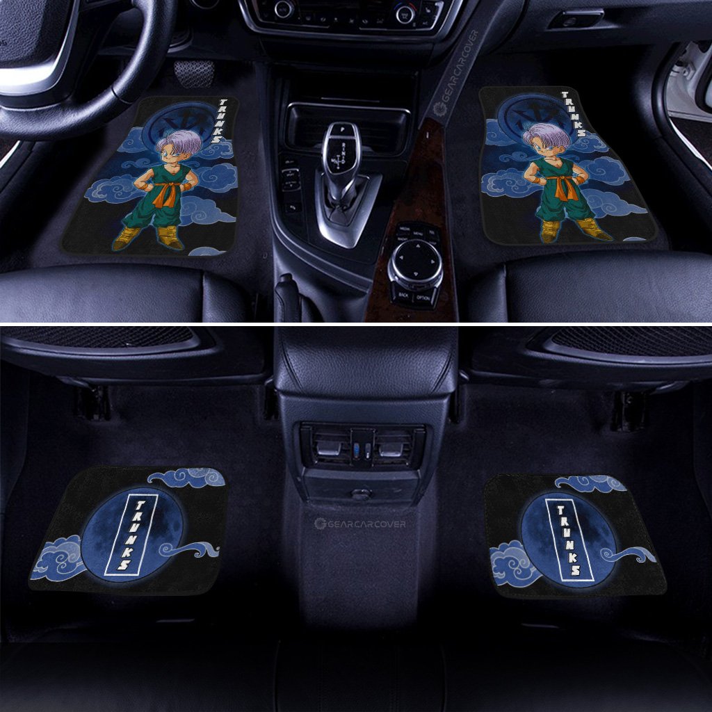 Dragon Ball Car Mats Trunks Car Floor Mats Demon Slayer Car Floor Mats