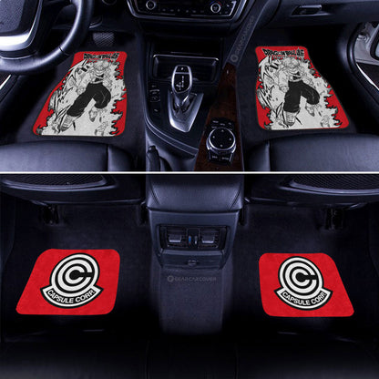 Dragon Ball Car Mats Trunks Car Floor Mats Car Manga Style For Fans Car Floor Mats