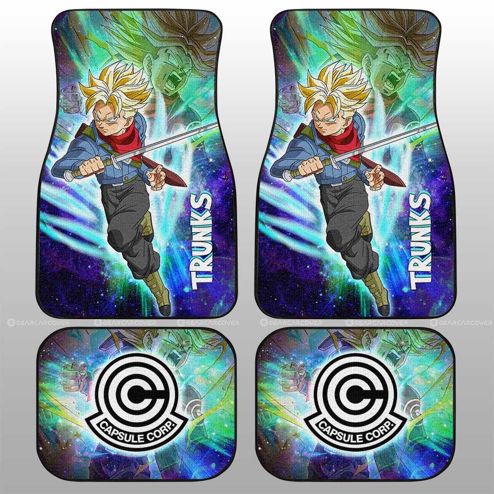 Dragon Ball Car Mats Trunks Car Floor Mats Dragon Ball Anime Car Floor Mats