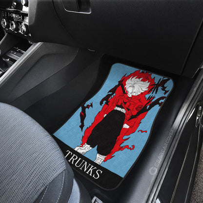 Dragon Ball Car Mats Trunks Car Floor Mats Dragon Ball Anime Manga Color Style Car Floor Mats