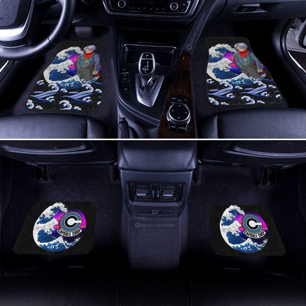 Dragon Ball Car Mats Trunks Car Floor Mats Dragon Ball Car Interior Floor Mats