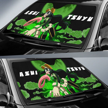 Tsuyu Asui Car Sunshade Custom Car Accessories