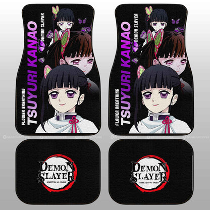 Demon Slayer Car Mats Tsuyuri Kanao Car Floor Mats Demon Slayer Car Floor Mats