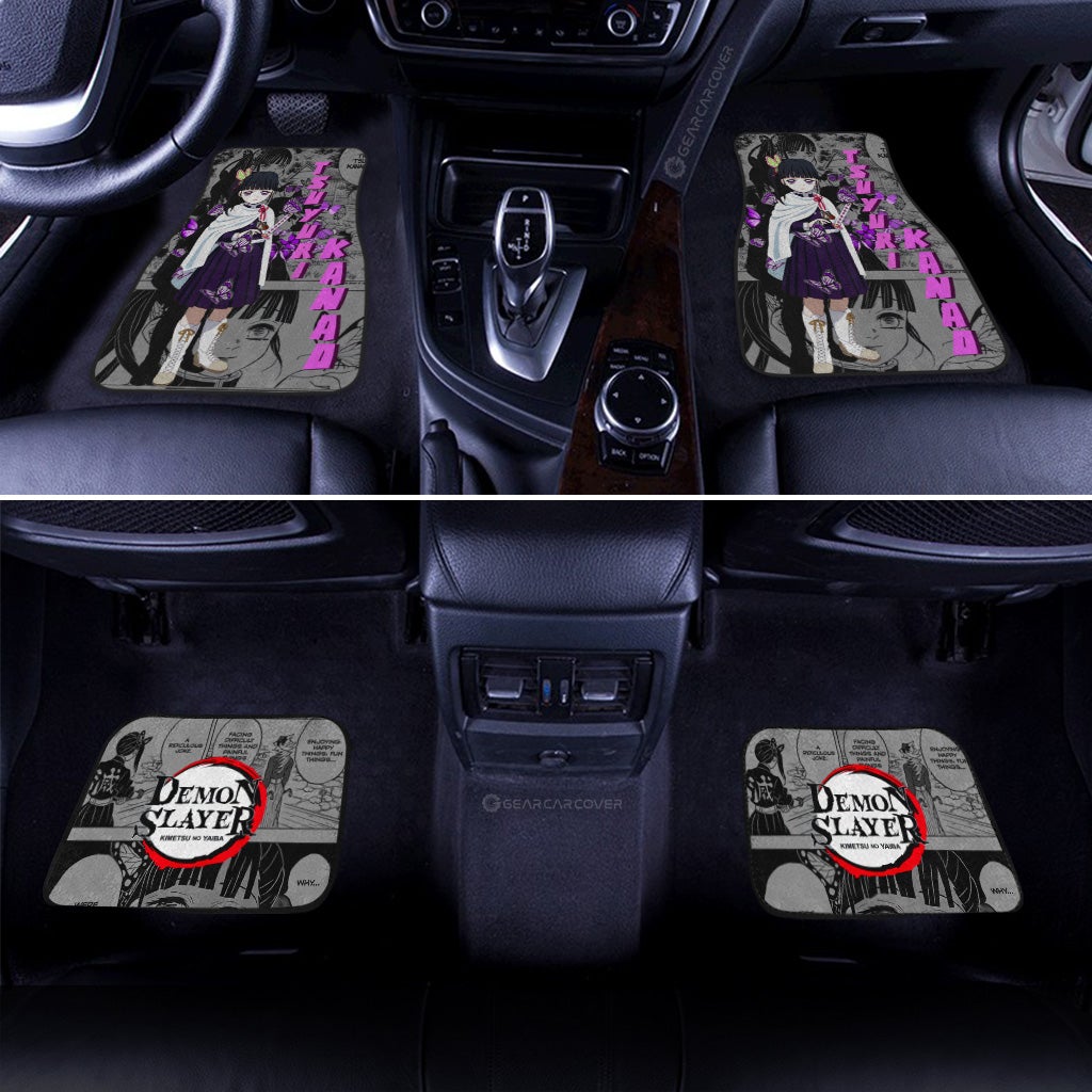 Demon Slayer Car Mats Tsuyuri Kanao Car Floor Mats Mix Mangas Floor Mats