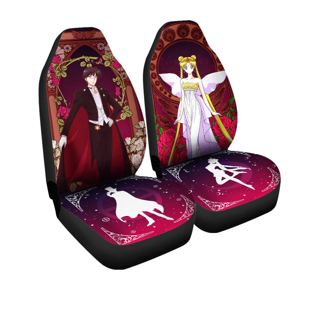 Sailor Moon Car Seat Covers Tuxedo Mask And Sailor Moon Seat Covers Red