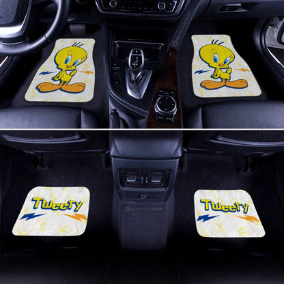 Looney Tunes Car Floor Mats Looney Tunes Cute Tweety Character Pattern Car Mats