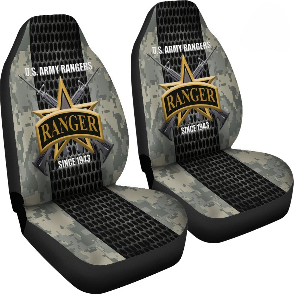 Army Ranger Covers Veteran Car Seat Covers US Army Rangers Symbol Since 1943 Seat Covers ...
