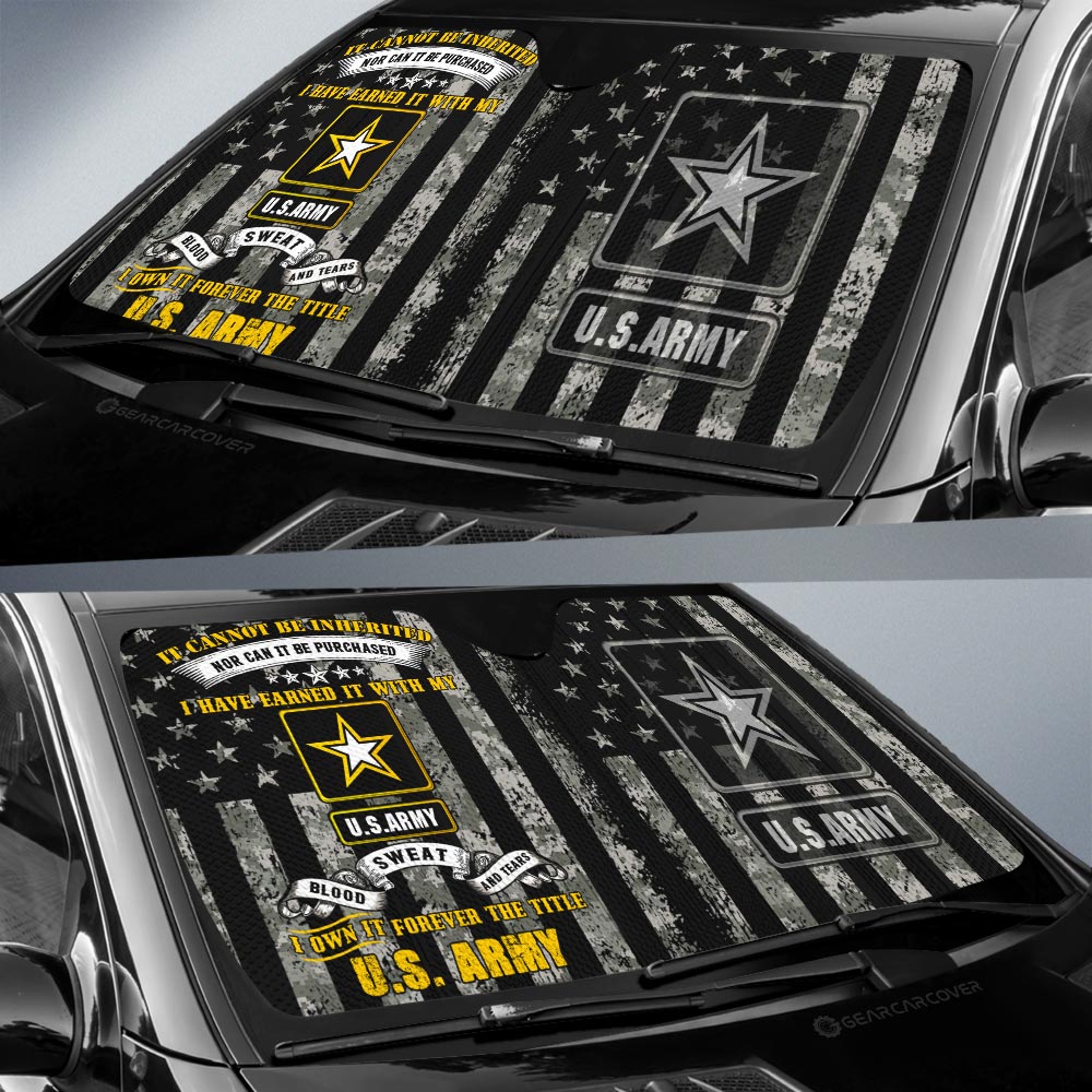 US Army Car Sunshade Custom Car Accessories