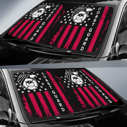 US Coast Guard Car Sunshade Custom Car Accessories