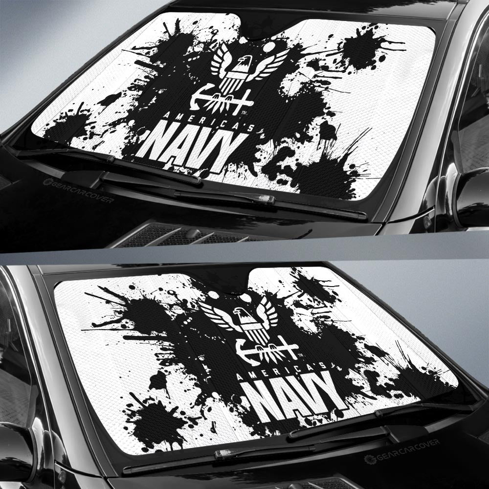 US Navy Car Sunshade Custom Car Accessories