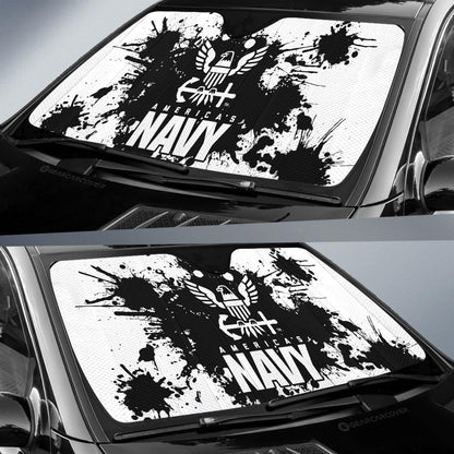 US Navy Car Sunshade Custom Car Accessories