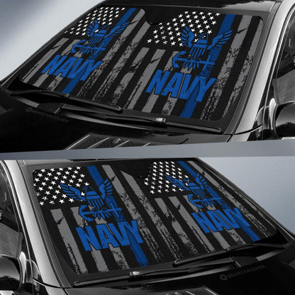 US Navy Car Sunshade Custom Car Accessories
