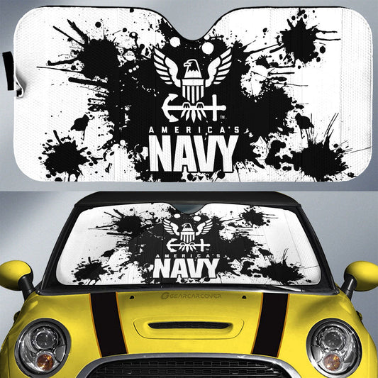 US Navy Car Sunshade Custom Car Accessories