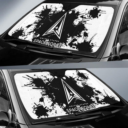 US Space Force Car Sunshade Custom Car Accessories