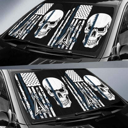 US Space Force Car Sunshade Custom Car Accessories