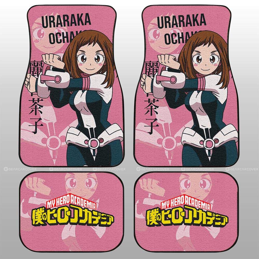 My Hero Academia Car Mats Uraraka Ochako Car Floor Mats