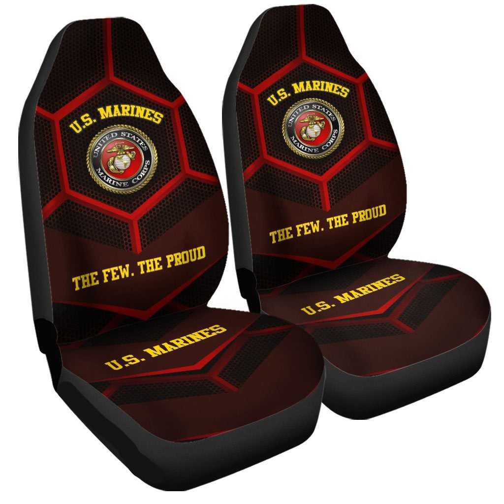 Veteran Car Seat Covers US Marine Corps The Few The Proud Seat Covers ...