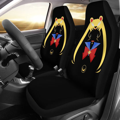 Sailor Moon Car Seat Covers Sailor Moon Usagi Tsukino Seat Covers Black