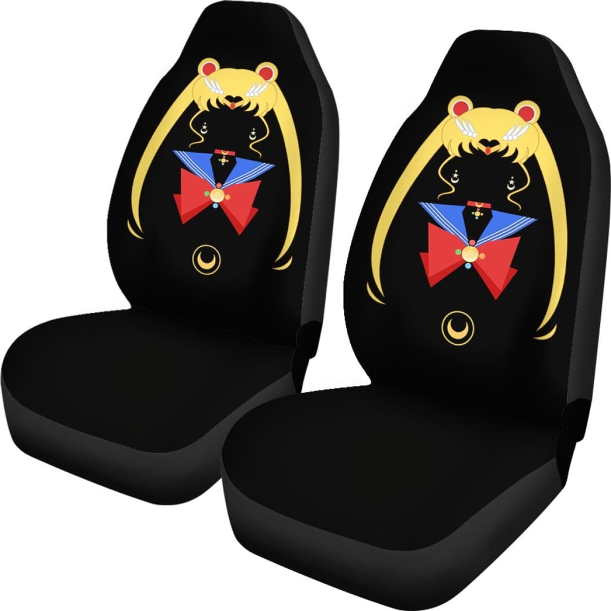 Sailor Moon Car Seat Covers Sailor Moon Usagi Tsukino Seat Covers Black