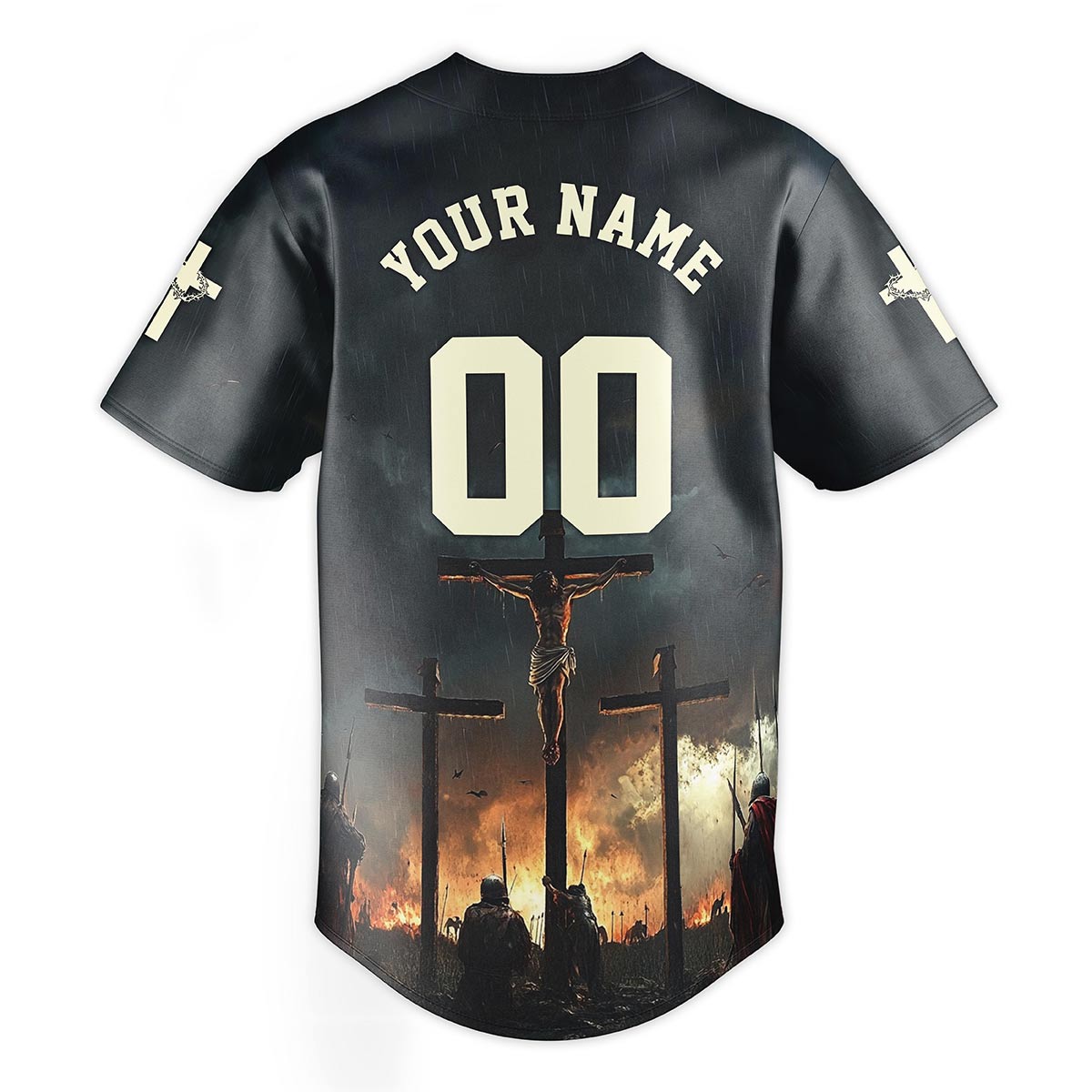 Man Of God Cross Baseball Jersey Bundle